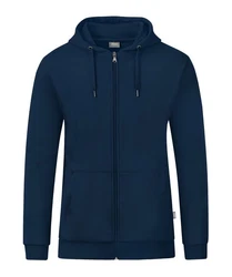 Jako Sweatjacke Organic Kapuzenjacke Dunkelblau/Blau