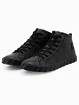 OMBRE Herren Sneakers Basic Schwarz