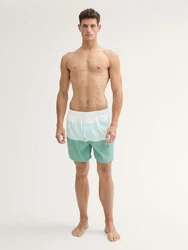 TOM TAILOR Badeshorts Basic (123456) Grün/Mintgrün