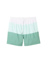 TOM TAILOR Badeshorts Basic (123456) Grün/Mintgrün
