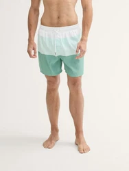 TOM TAILOR Badeshorts Basic (123456) Grün/Mintgrün