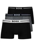BOSS Herren Retro Pants Trunk Bold Design (3-St) 