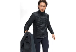 Maier Sports 3-in-1 Funktionsjacke Ribut Grau/Dunkelgrau
