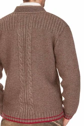 Spieth & Wensky Trachtenstrickjacke GRAHAM braun/natur