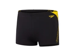 Speedo Badeshorts HyperBoom Aquashorts Grün/Gelb/Dunkelblau/Schwarz