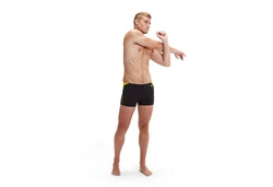Speedo Badeshorts HyperBoom Aquashorts Grün/Gelb/Dunkelblau/Schwarz
