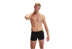 Speedo Badeshorts HyperBoom Aquashorts Grün/Gelb/Dunkelblau/Schwarz