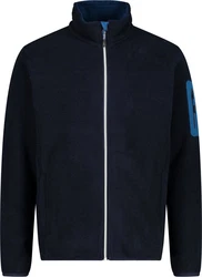 CMP Fleecejacke MAN JACKET B.BLUE-PETROL