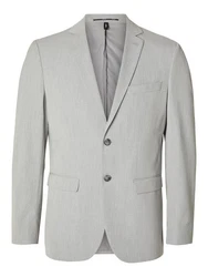 JDY Sakko Elegante Anzugjacke Herren Blazer Slim Fit Grau/Hellgrau