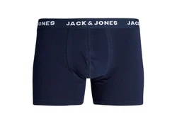 Jack & Jones Unterhemd Sense Trunks 3-Pack 3612 Dunkelblau/Blau/Dunkelgrau