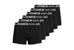 Jack & Jones Unterhemd Sense Trunks 3-Pack 3612 Schwarz/Dunkelgrün