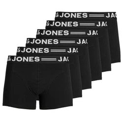 Jack & Jones Unterhemd Sense Trunks 3-Pack 3612 Schwarz/Dunkelgrün