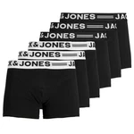 Jack & Jones Unterhemd Sense Trunks 3-Pack 3612 Schwarz/Grau