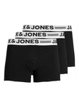Jack & Jones Unterhemd Sense Trunks 3-Pack 3612 Schwarz (3612) Jack & Jones Unterhemd Sense Trunks 3-Pack 3612 Schwarz (3612)