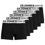 Jack & Jones Unterhemd Sense Trunks 3-Pack 3612 Schwarz/Beige/Grau/Dunkelgrün