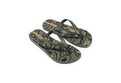Ipanema Tropical AD T-Strap Zehentrenner Dunkelgrün/Grün