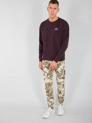 ALPHA INDUSTRIES Sweatshirt Bordeaux/Lila/Dunkelrot