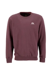 ALPHA INDUSTRIES Sweatshirt Bordeaux/Lila/Dunkelrot