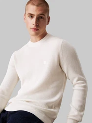 Calvin Klein Jeans Rundhalspullover CK EMBRO BADGE SWEATER 