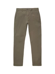 TOM TAILOR Chinohose Khaki/Beige/Weiß