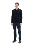 TOM TAILOR Chinohose Dunkelblau/Blau