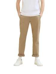 TOM TAILOR Chinohose Khaki/Weiß/Beige/Creme/Grau