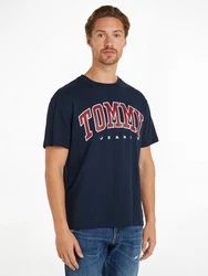 Tommy Jeans T-Shirt TJM REG ARCH VARSITY TEE EXT mit Logoprint 