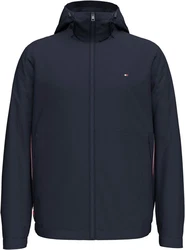 Tommy Hilfiger Outdoorjacke RWB HOODED JACKET Dunkelblau