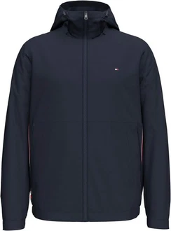 Tommy Hilfiger Outdoorjacke RWB HOODED JACKET Dunkelblau