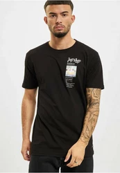 Just Rhyse T-Shirt Zoar Schwarz/Hellblau/Dunkelblau/Beige
