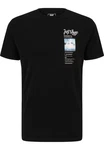 Just Rhyse T-Shirt Zoar Schwarz/Hellblau/Dunkelblau/Beige