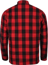 Bores Motorradjacke Rot/Dunkelrot