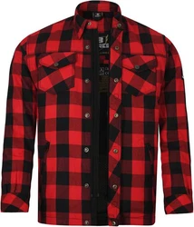 Bores Motorradjacke Rot/Dunkelrot
