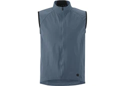 Gonso Fahrradjacke Legno Grau/Dunkelblau/Blau