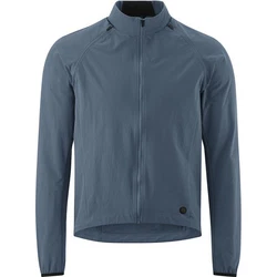 Gonso Fahrradjacke Legno Grau/Dunkelblau/Blau