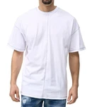 Denim House T-Shirt Oversize Herren T-Shirt Weiß/Creme