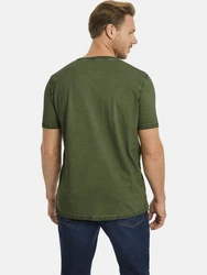 Jan Vanderstorm T-Shirt GODBERT Dunkelgrün/Grün