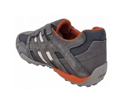 Geox Snake L Sneaker Grau/Dunkelblau/Dunkelgrau/Hellgrau