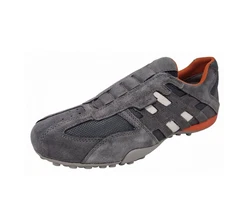Geox Snake L Sneaker Grau/Dunkelblau/Dunkelgrau/Hellgrau