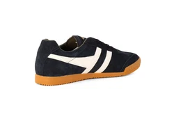 Gola Schuhe Harrier Suede Sneaker schwarz/offwhite/khaki (46)