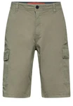 STREET ONE MEN Cargohose Shorts Khaki/Dunkelgrün/Beige