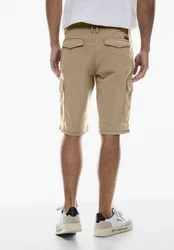 STREET ONE MEN Cargohose Shorts Khaki/Braun/Beige