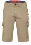 STREET ONE MEN Cargohose Shorts Khaki/Braun/Beige