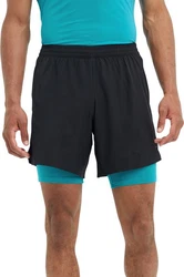 Energetics Shorts He.-Shorts Crysos 2in1 (M) SCHWARZ/BLAU AQUA