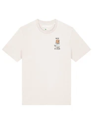 wat? Apparel T-Shirt Dogtor Weiß/Creme/Beige/Dunkelblau