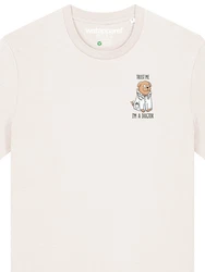 wat? Apparel T-Shirt Dogtor Weiß/Creme/Beige/Dunkelblau