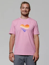 wat? Apparel T-Shirt Rainbow Heart Regenbogen