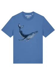 wat? Apparel T-Shirt Wal Blau/Hellblau