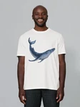 wat? Apparel T-Shirt Wal Weiß/Creme/Hellblau/Blau