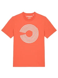 wat? Apparel T-Shirt Abstract Rot/Orange